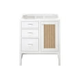thumbnail image 3 of James Martin Vanities E444-V30-MCA Addison 30" Single Basin Hardwood Vanity Cabinet Only -, 3 of 5