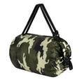 thumbnail image 1 of Bolsa de Compras Reutilizable Multiusos Yinane Bolsa de Bolsillo Impermeable Camuflaje Verde, 1 of 6