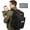 Black, variant on MIRACOL Military Diaper Bag for Dad: Tactical Design with Changing Pad & Daddy Patches - Pride Solution for Veteran Fathers in Baby Outings