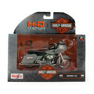 DYNA Super Glide Sport Harley-Davidson Motorcycle, Blue - Maisto