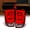Red Clear Lens, variant on AKKON - For 09 10-18 Dodge Ram 1500/2500/3500 Pickup Rear Dark Red Smoked Tail Lights Driver Left + Passenger Right Side Pair