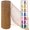 Brown, variant on 1 /2Rolls Deco Mesh Ribbon Rolls 10 Inch 10 Yards(30 ft) Decorative Mesh Fabric with Foil for Wreaths Christmas Tree Ribbon Door DIY Craft Halloween Decor Wedding Party Supplies