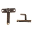 thumbnail image 3 of Cerradura De Puerta Corredera De Granero De Metal, Pestillo Abatible De Estilo Retro Para Baño Y Jardín, 5x, 3 of 8