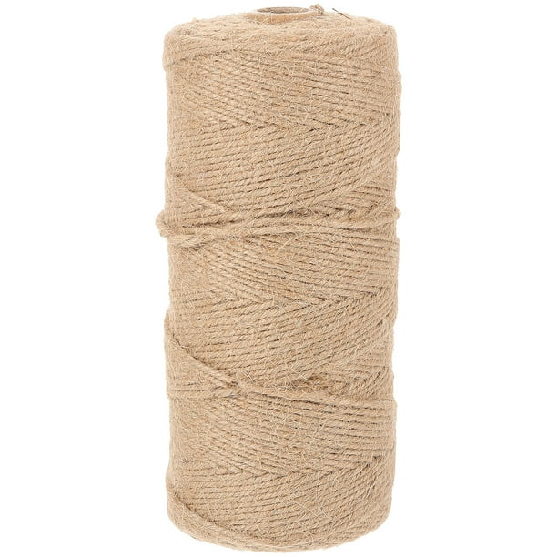KAKOWELY 1 rollo de cuerda para árbol de gatos, cuerda de sisal resistente al desgaste, cuerda cortable para poste rascador de gatos