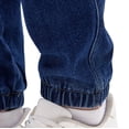 thumbnail image 4 of YABCSAZ Mens Cargo Jeans Denim Work Pants Multi Pocket Utility Jeans Joggers Elastic Waist Loose Fit Relaxed Carpenter Jeans Straight Leg Streetwear Trousers for Men Outdoor Casual, 4 of 8