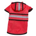 thumbnail image 1 of Chubasquero para perros Chubasquero para lluvia reflectante Seguridad para Rojo s SM SunniMix Chubasquero para perros, 1 of 8