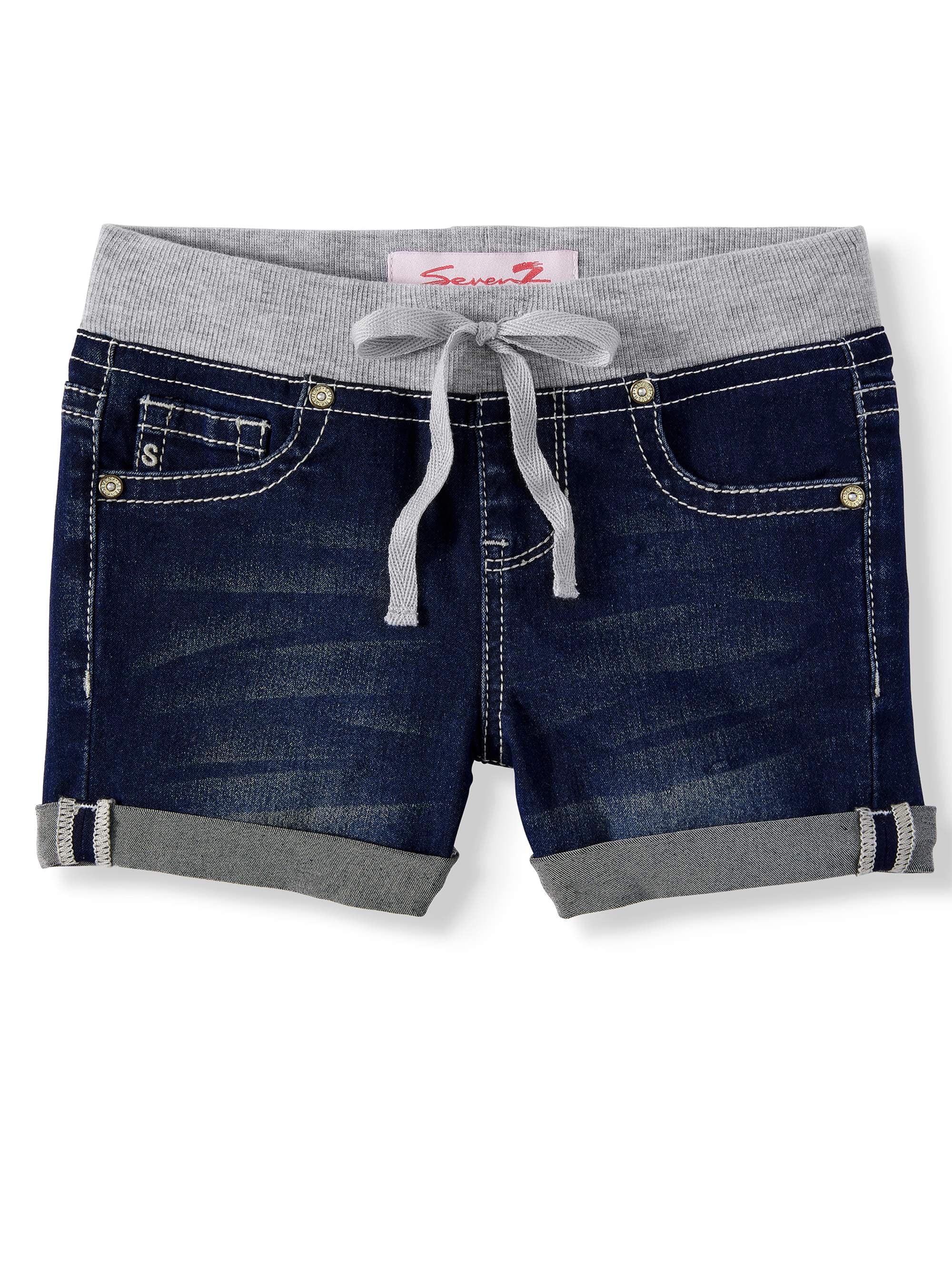 blue jean shorts walmart