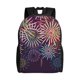 thumbnail image 1 of Disketp Fireworks2 Mochila Unisex de Apertura Lateral Completa, Mochila para Laptop para Escuela, Trabajo y Viajes, 1 of 8