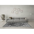 thumbnail image 3 of Ahgly Company Indoor Square Persian Gray Traditional Area Rugs, 7' Square, 3 of 4
