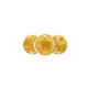 thumbnail image 1 of Bearachild 3 piezas de pegatinas de espejo para pared, juego de accesorios para en interiores, calcomanías de habitación, decoraciones de estilo Decoración del hogar Dorado Bearachild HA072878-02, 1 of 6