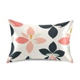 thumbnail image 7 of Yayeee Pillowcase King Size Set of 2 Satin Wrinkle Resistant Pillow Case, Black Retro Flower, 7 of 7