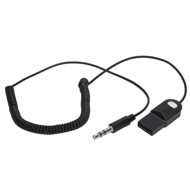 Adaptador de audio Bluetooth para cable auxiliar Jack de 3,5 mm Adaptador de audio del altavoz del receptor Bluetooth 5.0