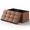 Brown, variant on MoNiBloom 30" Folding Storage Ottoman Bench, PU Leather Collapsible Footrest Ottoman with Storage, for Living Room Bedroom Entryway, Black