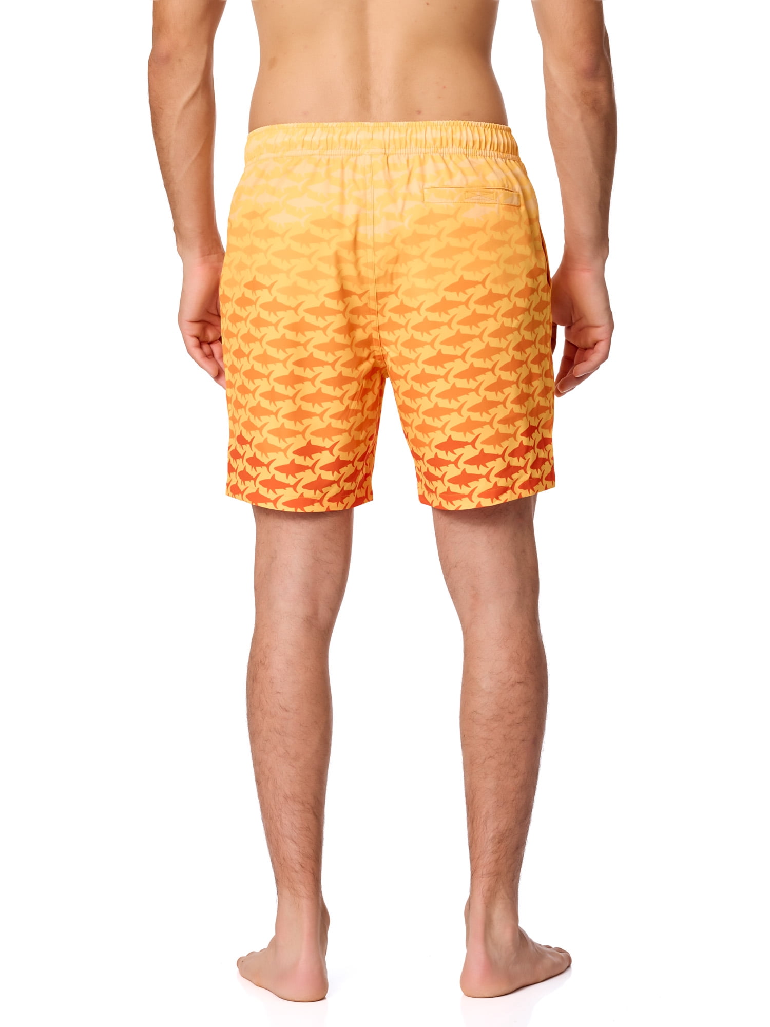 Rugged Shark Mens & Big Mens Swim Trunks, 7" Inseam, Sizes S-3XL