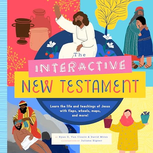 Pre-Owned The Interactive New Testament: Learn the Life and Teachings of Jesus with Flaps, Wheels, Maps, and More! (Hardcover) 163819209X 9781638192091