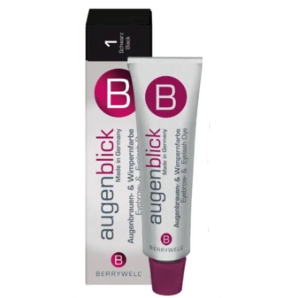 Tinte para cejas y pestañas Berrywell AugenBlick #1 Black 15 ml