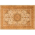 thumbnail image 1 of Ahgly Company Indoor Rectangle Medallion Orange Traditional Area Rugs, 4' x 6', 1 of 1