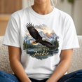 thumbnail image 2 of Jackie Bald Eagle Memorial Shirt, Forever Flying High 2012-2026 Tribute Tee, 2 of 2