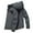 Dark Gray, variant on Mens Winter Coat 2026 Fashion Outdoor Loose Casual Hooded Hardshell Jacket Mens Jackets Black XXXL