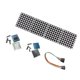 thumbnail image 3 of 4x PCB licencia 4x Módulo Matrix de Puntos 8x Conector con 8x Curvada 5P DIY Herramientas CUTICAT Módulo de pantalla LED, 3 of 3