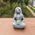 thumbnail image 1 of Moon  Creative Statue Landscaping Resin Decor for Outdoor Indoor (A), 1 of 8