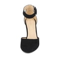 thumbnail image 2 of DREAM PAIRS - Zapatos de tacón alto para mujer con correa al tobillo y puntera cerrada, 2 of 5