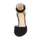 thumbnail image 2 of DREAM PAIRS - Zapatos de tacón alto para mujer con correa al tobillo y puntera cerrada, 2 of 5