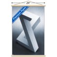 thumbnail image 3 of X Optical Illusion Wall Poster with Magnetic Frame, 22.375" x 34", 3 of 6