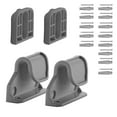 thumbnail image 1 of Siruishop Baby Gate Replacement Easy to Install Mounting Kit Pet Dog Bracket Accessory Grey, 1 of 8