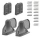 thumbnail image 1 of Piezas de repuesto para puerta retráctil Kit de montaje de accesorios Extensiones de puerta Mascotas Gris, 1 of 9