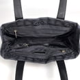 thumbnail image 6 of Pre-Owned Chanel New Travel Line Tote PM Coco Mark Handbag Nylon Jacquard Black A20457 Women's, 6 of 7
