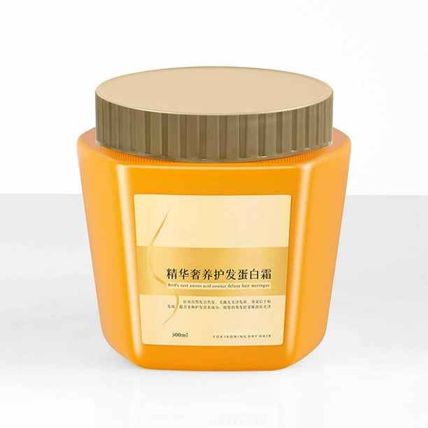 Fiudx Crema de Proteína Capilar, Hidratante Nutritiva para Cabello Dañado, Frescura Duradera con Textura Suave, Fácil Aplicación para Un Look Liso, Rutina Diaria de Cuidado Capilar, Todo Tipo de Cabe
