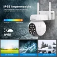 thumbnail image 4 of Cámara De Seguridad Hd 5mp Wifi Exterior 360° Con Alarma Color Blanco, 4 of 8