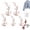 #b, variant on Cherry Blossom Patch, Cherry Blossom Patches Iron On, for Hats, T-Shirts, Dresses, Cushions and Backpacks, Can be Freely Cut, with Transparent Lines, 5 Pcs,#j