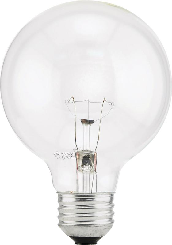 Sylvania 15871 40G25/3PK/RP G25 Decor Globe Light Bulb