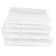 thumbnail image 5 of figatia Acrylic Desk File Organizer Vertical Clear File Stand for Books Letter Paper, 5 of 8