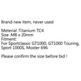 thumbnail image 5 of M8 x 20mm Titanium / Ti Disc Brake Rotor Bolts Fit For Ducati - 1 Piece, 5 of 5