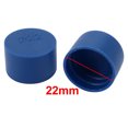 thumbnail image 2 of Unique Bargains 60pcs 22mm Inner Dia PE Plastic End Cap Bolt Thread Protector Tube Cover Blue, 2 of 2