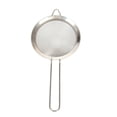 thumbnail image 1 of Broadside Stainless Steel Flour Sieve Oil Colander Soybean Milk Filter Home Tool, 1 of 12