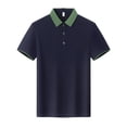 thumbnail image 4 of Kukoosong Women's Color Block Polo Shirts Short Sleeve Notch Neck Lapel for Summer Tennis and Sports, and Sporty Polos for Women, 4 of 7