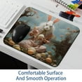 thumbnail image 6 of Easter Desk Pad Mousepad Gaming Mouse Pad, Square 8.3x9.8 Inch Non-Slip Rubber Bottom Printed, Suitable for Office and Gaming, 6 of 6