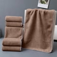thumbnail image 1 of Solid Color Cottons Towel Household Absorbent Adult Face Towel, 1 of 6