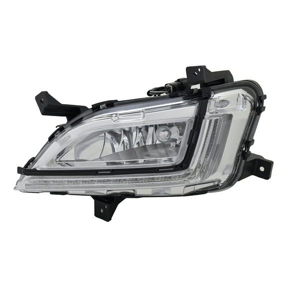 KAI New CAPA Certified Standard Replacement Driver Side Fog Light Assembly, Fits 2019-2021 Hyundai Tucson
