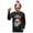 Black, variant on Tstars Mens Merry Quarantine 2020 Santa Claus Face Mask Ugly Christmas Long Sleeve T Shirt