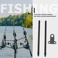 thumbnail image 3 of Palo a prueba de viento Conectar con alarma de mordedura Accesorios de pesca de carpa (Negro) Likrtyny Para estrenar, 3 of 9