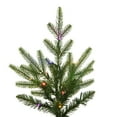 thumbnail image 4 of Vickerman  5 ft. x 38 in. Green Norway Spruce Artificial Pre-Lit Christmas Tree with 300 LED Color Changing - 5 mm, 4 of 8