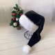 thumbnail image 3 of New Year 2024 75cm White fur Adult Christmas hat party High Quality Fur Xmas Cap Children Adult Plush Home Party Decoration, 3 of 5