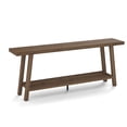 thumbnail image 1 of Extra Long Console Table for Living Room - Modern Brown Entryway Sofa Table - Sleek Rectangular Accent Furniture - Sturdy Design - 70.87 Inches, 1 of 7