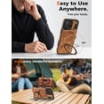 thumbnail image 2 of Funda de piel magnética VAUSERDY para iPhone 17 Pro Max, 2 of 6