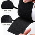 thumbnail image 2 of 20-50mm High-quality Magic Sticker Tape Self Adhesive Extra Strong Double Sided Adhesive with Sticker Hook and Loop Fastener 30mm Black 2meter Hook and Loop, 2 of 6
